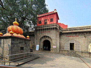 11 December 2024, Pune, Maharashtra, India, Omkareshwar is historic temple of Mahadev of Peshwa era. It is protected by Law as “HERITAGE GRADE I” monument. This is the biggest temple of Pune city.