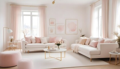 Photo interior modern design room 3d illustration