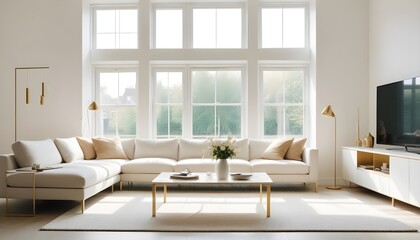 Photo interior modern design room 3d illustration