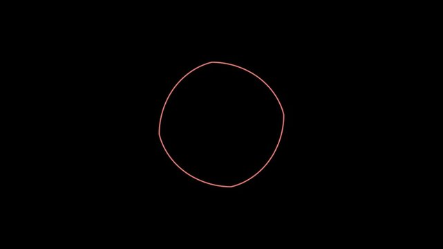 A seamless morphing animation sequence where a geometric square smoothly transitions and deforms into a perfect circle through fluid interpolation.