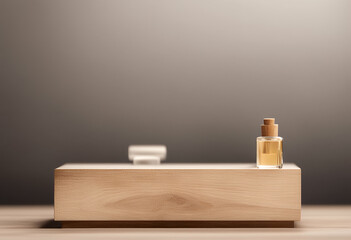 template presentation monochrome background abstract platform dais products jewellery wooden empty racked wood cosmetic display rustic food perfume minimal