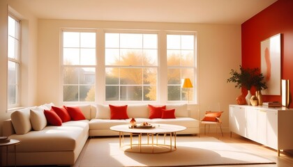 Photo interior modern design room 3d illustration