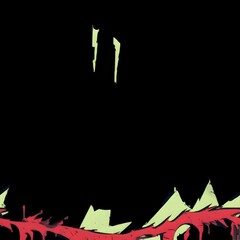 Grunge Horror Background with Blood Splatter