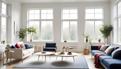 Photo interior modern design room 3d illustration