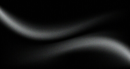 Black grey grainy gradient background, noise texture blurred, dark header backdrop poster, banner header cover design