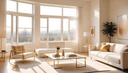 Photo interior modern design room 3d illustration