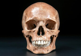 Obraz premium Detailed human skull