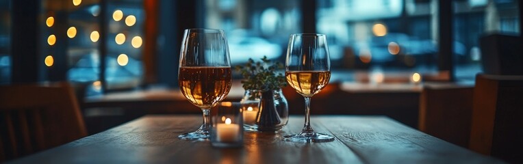 Elegant table setting at a sophisticated corporate event with soft lighting and floral centerpiece