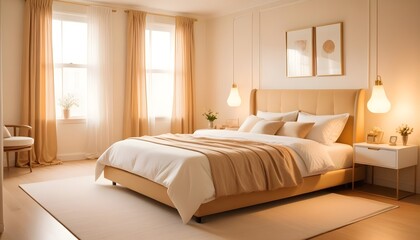 Photo interior modern design room 3d illustration