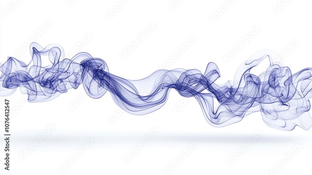 Fototapete mesmerizing and luxurious purple smoke patterns showcasing graceful fluid movements and intricate cu