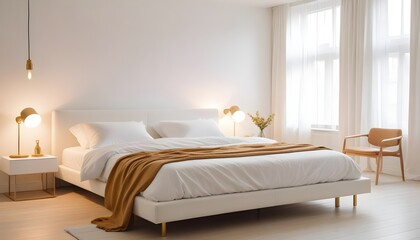 Photo interior modern design room 3d illustration