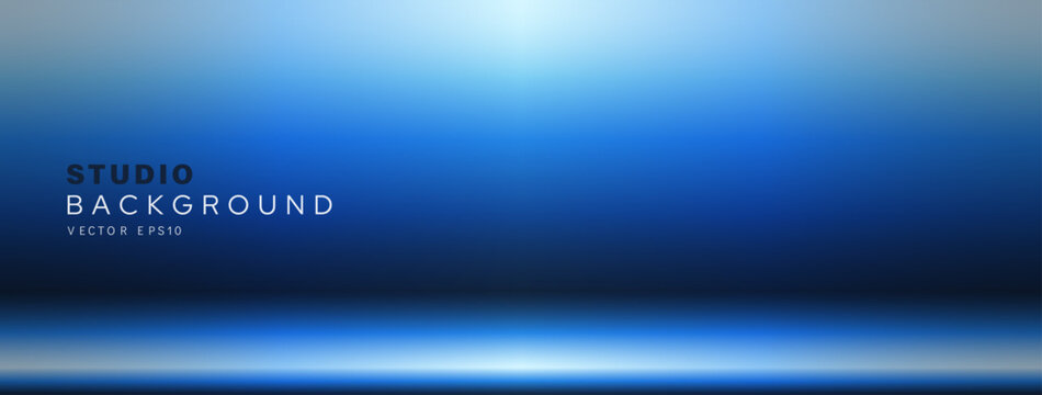 Shiny dark blue color gradient backround banner vector design