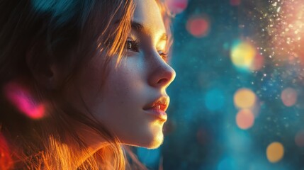 photoshoot close up girl