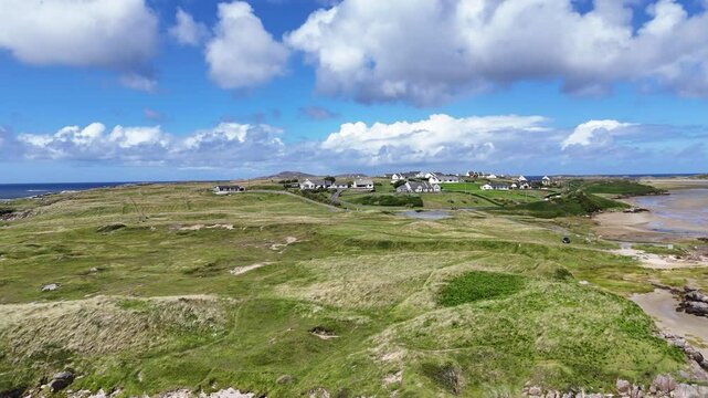 littoral irlandais pr&egrave;s de l'ile d'Arranmore et Burtonport dans le comt&eacute; de Dungloe
