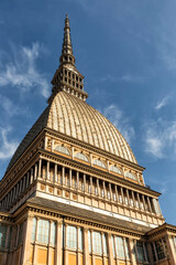 Fototapeta premium Mole Antonelliana Building in Turin, Italy