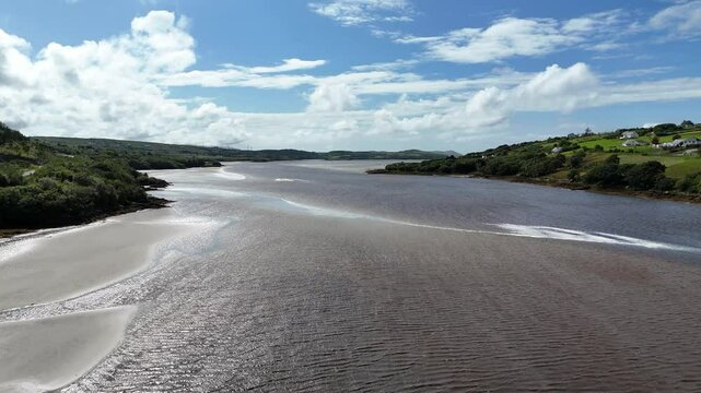 littoral irlandais pr&egrave;s de l'ile d'Arranmore et Burtonport dans le comt&eacute; de Dungloe