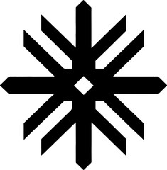 Aztec vector elements. Ethnic ornament. Tribal design, geometric symbols for border, frame, tattoo, logo, cards, decorative paper. Navajo motifs