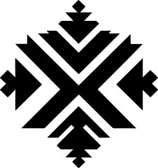 Aztec Navajo pattern. Vector Aztec Navajo geometric shape seamless pattern background. The geometric southwest pattern is used for fabric, textile, home decoration elements, upholstery, and wrapping.