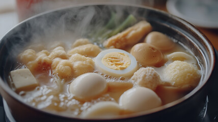 寒い季節にぴったりのおでん鍋