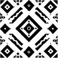 Aztec Navajo pattern. Vector Aztec Navajo geometric shape seamless pattern background. The geometric southwest pattern is used for fabric, textile, home decoration elements, upholstery, and wrapping.