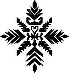 Aztec vector elements. Ethnic ornament. Tribal design, geometric symbols for border, frame, tattoo, logo, cards, decorative paper. Navajo motifs