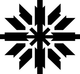 Aztec vector elements. Ethnic ornament. Tribal design, geometric symbols for border, frame, tattoo, logo, cards, decorative paper. Navajo motifs