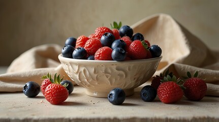 berries in a bowl