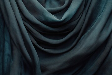 Fototapeta premium Elegant minimalistic texture of soft draped fabric for design and art projects