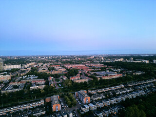 Kijkduin Den haag Netherland sunset drone