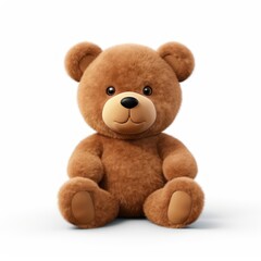 Cartoon plush bear toy.