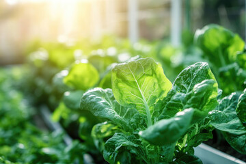 Small White-Trimmed Greenhouse in a Bright Kitchen for Indoor Garden Charm