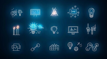 Comprehensive pixel perfect 64x64 line icon set covering various social sectors like technology environment and infrastructure with editable stroke for seamless into digital projects and applications