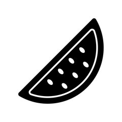 watermelon icon, modern vector isolated on white background.