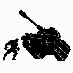 A man is lifting a tire. The tire is black and white. The man is wearing shorts