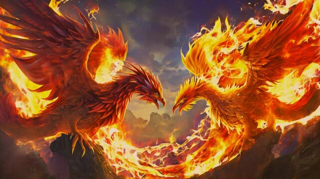 The Rise of the Phoenix and Fire Dragon