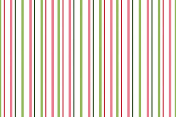 Seamless pattern with vertical pink and green lines on a white background