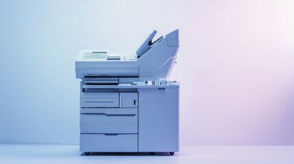 Modern White Multifunction Printer