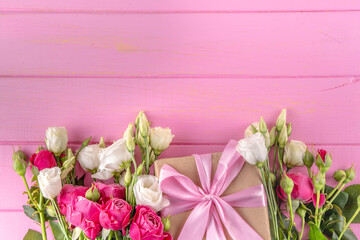 Obraz premium Mother's day international holiday greeting card