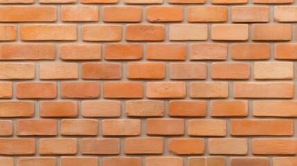 Obraz premium Rustic red brick wall texture, high resolution background image for vintage and industrial design projects