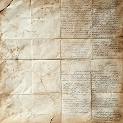 Antique letter paper