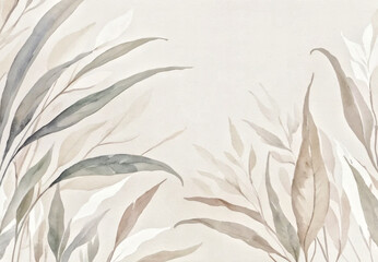 Painted leaves. Background for photo fights. A mural for the walls.