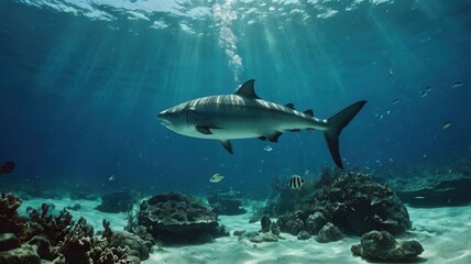 Obraz premium underwater, sea, coral, fish, reef, water, ocean, scuba, diving, tropical, nature, marine, animal, deep, diver, travel, sand, dive, aquatic, blue, caribbean, egypt, shark