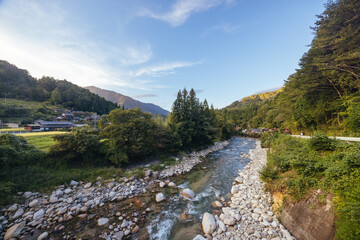Tsumago at Dusk in Japan
