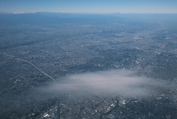 飛行機からの絶景