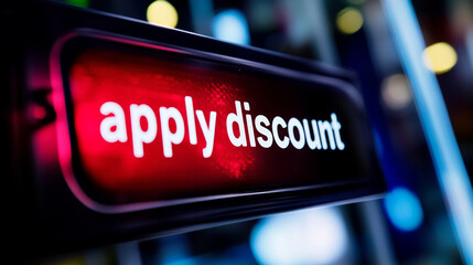 How to apply a discount code on an online shopping platform during a digital transaction