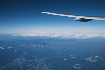飛行機からの絶景