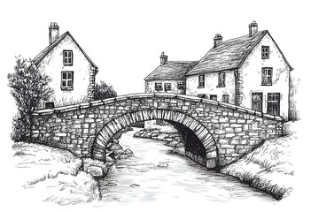 Love and green tree vector watercolor white background.
