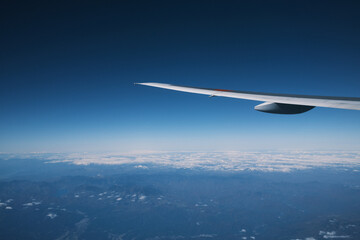 飛行機からの絶景