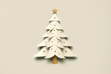 Obraz premium Christmas tree anticipation celebration decoration.
