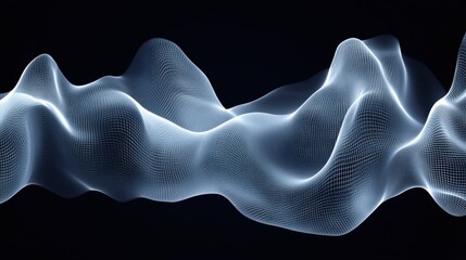 Abstract Waveforms: Dynamic Flow of Light and Space
